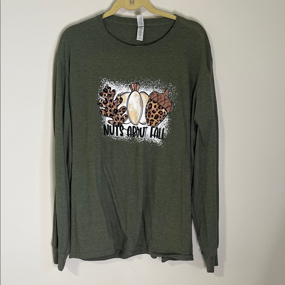 Jerzees Olive Long Sleeve Tee